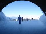Nieuwe skiërstunnel op het Hochjoch
