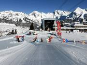 Tip voor de kleintjes  - Kinderland Iltios (Unterwasser) van de Schneesportschule Unterwasser