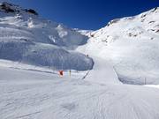 Moeilijke piste Kelle bij de Gornergrat