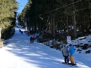 Hochkögllift - Sleeplift met T-beugel/Ankerlift