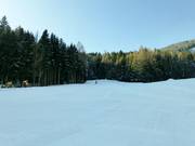 Bovenste deel blauwe afdaling