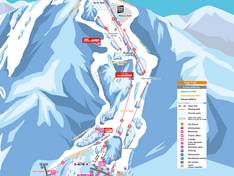 Pistekaart Hachikogen/Hachi Kita Kogen