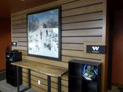 Exclusieve toiletten in het skigebied