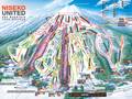 Pistekaart Niseko United – Annupuri/Grand Hirafu/Hanazono/Niseko Village