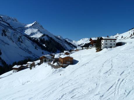 Bregenzer Woudgebergte: accomodatieaanbod van de skigebieden – Accommodatieaanbod Damüls Mellau