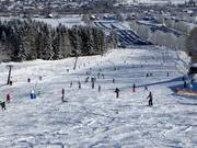 De oefenpiste bij de Jaudenhang