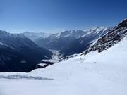 Brede pistes en een prachtig uitzicht domineren op de Ankogel