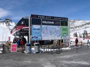 Informatiebord bij de Red Pine Gondola