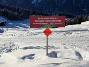 Informatie over de skiroute naar Silbertal