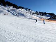 Beginnersgebied met sleeplift in Grasgehren