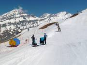 Oefenlift bij de Rinderhütte