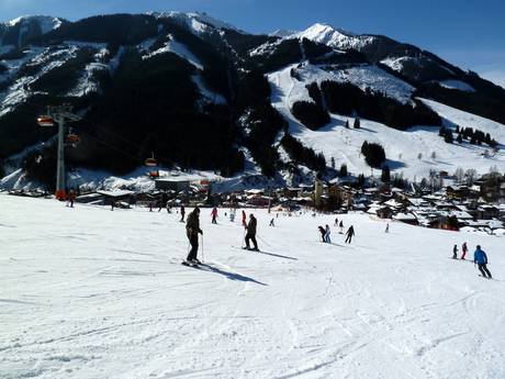 Skigebieden voor beginners in het geldigheidsgebied van de Alpin Card – Beginners Saalbach Hinterglemm Leogang Fieberbrunn (Skicircus)