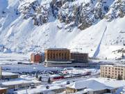 Uitzicht op het Radisson Blu Hotel Reussen