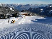 Perfect geprepareerde pistes op de Spieljoch