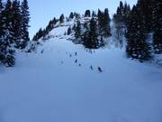 Moeilijke piste Warmtobel