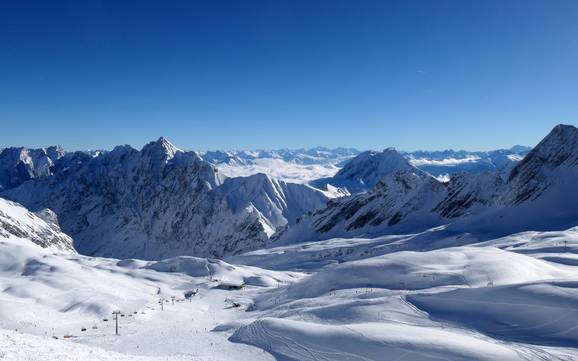 Hoogste dalstation in Beieren – skigebied Zugspitze