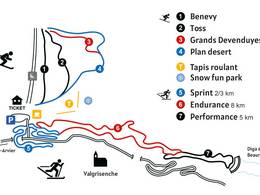 Skigebied Valgrisenche