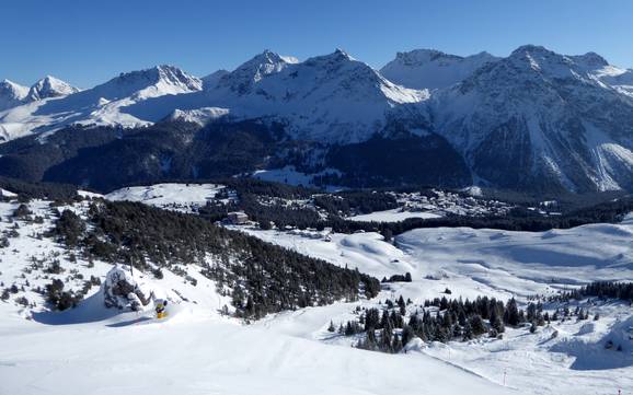 Beste skigebied in Schanfigg – Beoordeling Arosa Lenzerheide