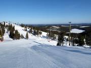 Uitzicht over de Saarua-pistes