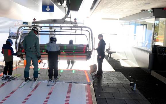 Traunstein: vriendelijkheid van de skigebieden – Vriendelijkheid Steinplatte Winklmoosalm – Waidring/Reit im Winkl