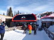 Hasenköpfl - 8-persoons hogesnelheidsstoeltjeslift (koppelbaar) met kap en stoelverwarming