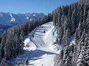 Piste bij de Dorfbahn Gerlos