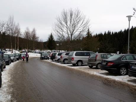 Regen: bereikbaarheid van en parkeermogelijkheden bij de skigebieden – Bereikbaarheid, parkeren Geißkopf – Bischofsmais