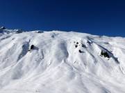 Eindeloze poedersneeuwhellingen onder de Schwarzköpfle