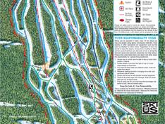 Pistekaart Sandia Peak