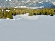 Rode piste Mittlere Abfahrt