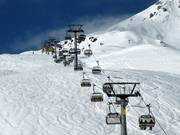 Carmenna - 4-persoons hogesnelheidsstoeltjeslift (koppelbaar) met kap