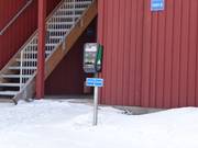 Laadpaal bij het vakantiehuis in Kläppen