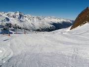 Beginnerspistes bij de Wurmkogl