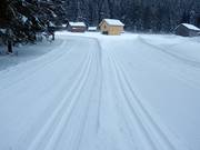 Langlaufloipes bij de Blaa-Alm