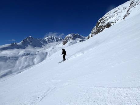 Skigebieden voor gevorderden en off-piste skiërs Oberengadin – Gevorderden, off-piste skiërs St. Moritz – Corviglia