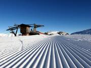 Zeer goede pistepreparatie op de Glungezer