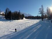 Brede, overzichtelijke afdalingen