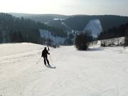 Afdaling bij de Geiersberglift