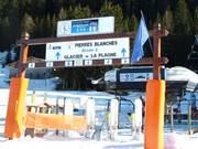 Bovenhoofdse informatie bij de liften