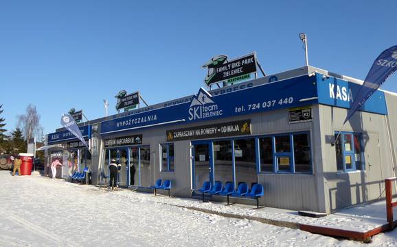 Neder-Schlesië: netheid van de skigebieden – Netheid Zieleniec