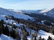 Uitzicht vanaf Selletta richting Doss Pelà