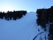 Zwarte piste 11 vanaf de Rosenkranzhöhe