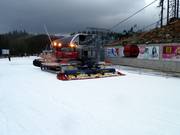 Pistenbully aan het werk in Jasná