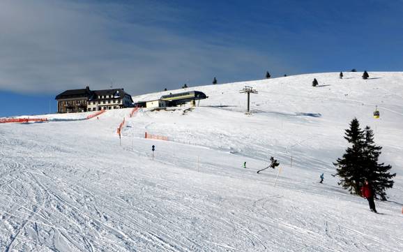 Hoogste skigebied in de Zwartewoudregio Belchen – skigebied Belchen