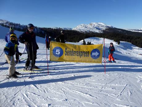 Salzburger Saalachtal: oriëntatie in skigebieden – Oriëntatie Almenwelt Lofer