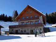 Albergo Al Cocul midden in het skigebied