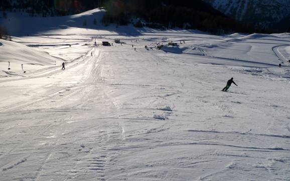 Skigebieden voor beginners in Bregaglia Engadin – Beginners Aela – Maloja