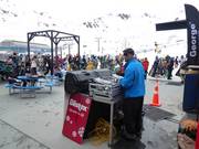 In het weekend is er muziek op het zonneterras.