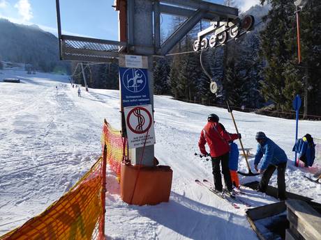 Stubai: vriendelijkheid van de skigebieden – Vriendelijkheid Schlick 2000 – Fulpmes