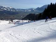 Carven op de Idealhang met uitzicht op het Inntal